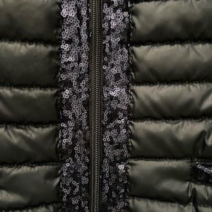 Navy blue jacket. In excellent condition